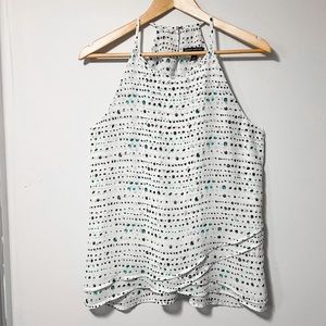 Banana Republic Sleeveless Tank Size Medium / Polka Dot Pattern